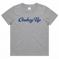 Cowboy Up Grey Marle Toddler Little Kid Youth Sized T-Shirt