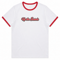 Up the Saints Red & White Unisex Ringer T-Shirt