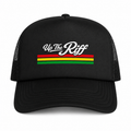 Up the Riff Mesh Back Foam Black Trucker Cap