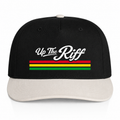 Up The Riff 5 Panel Snap Back Two Tone Liberty Natural Cap
