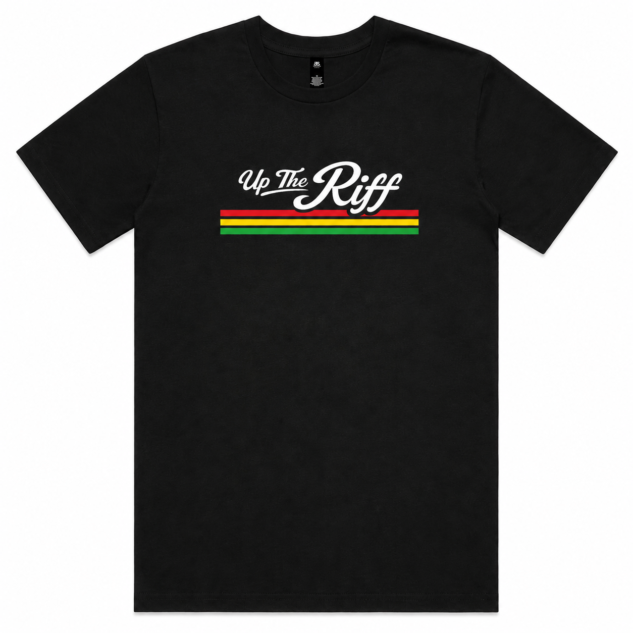 Up The Riff Black Mens T-Shirt