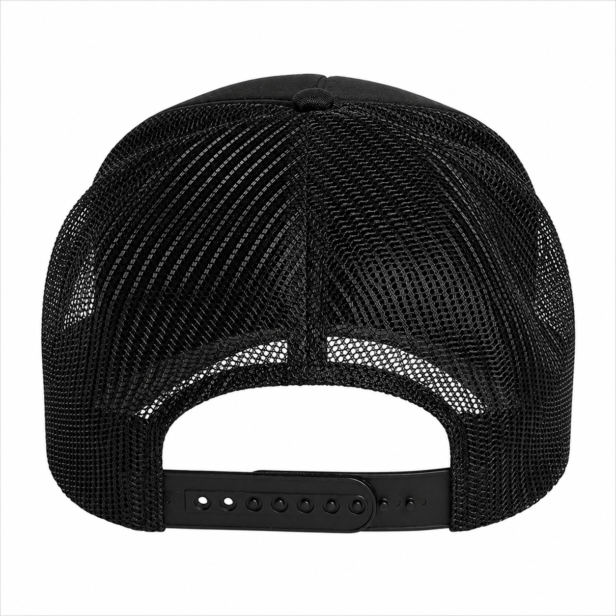 The Green Machine Mesh Back Foam Black Trucker Cap