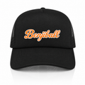 Benjiball Mesh Back Black Trucker Cap