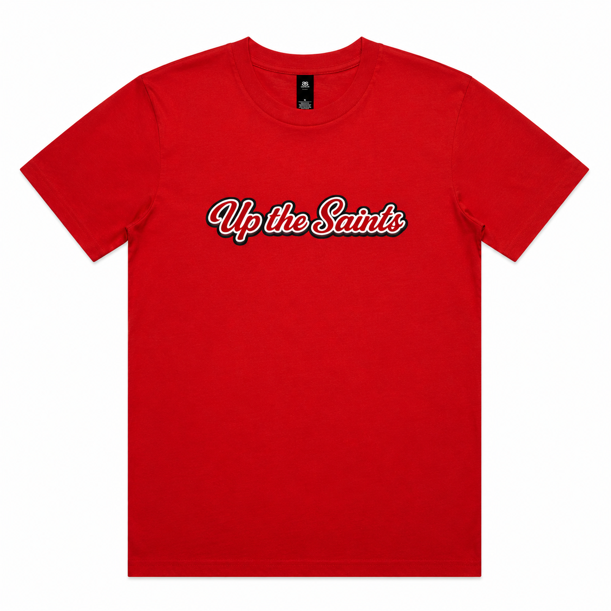Up the Saints Red Mens T-Shirt