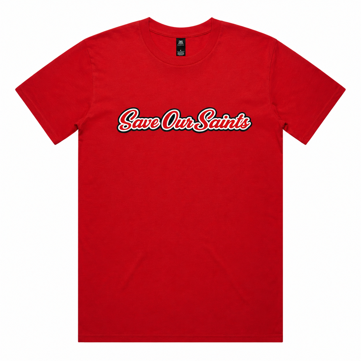Save our Saints Red Mens T-Shirt