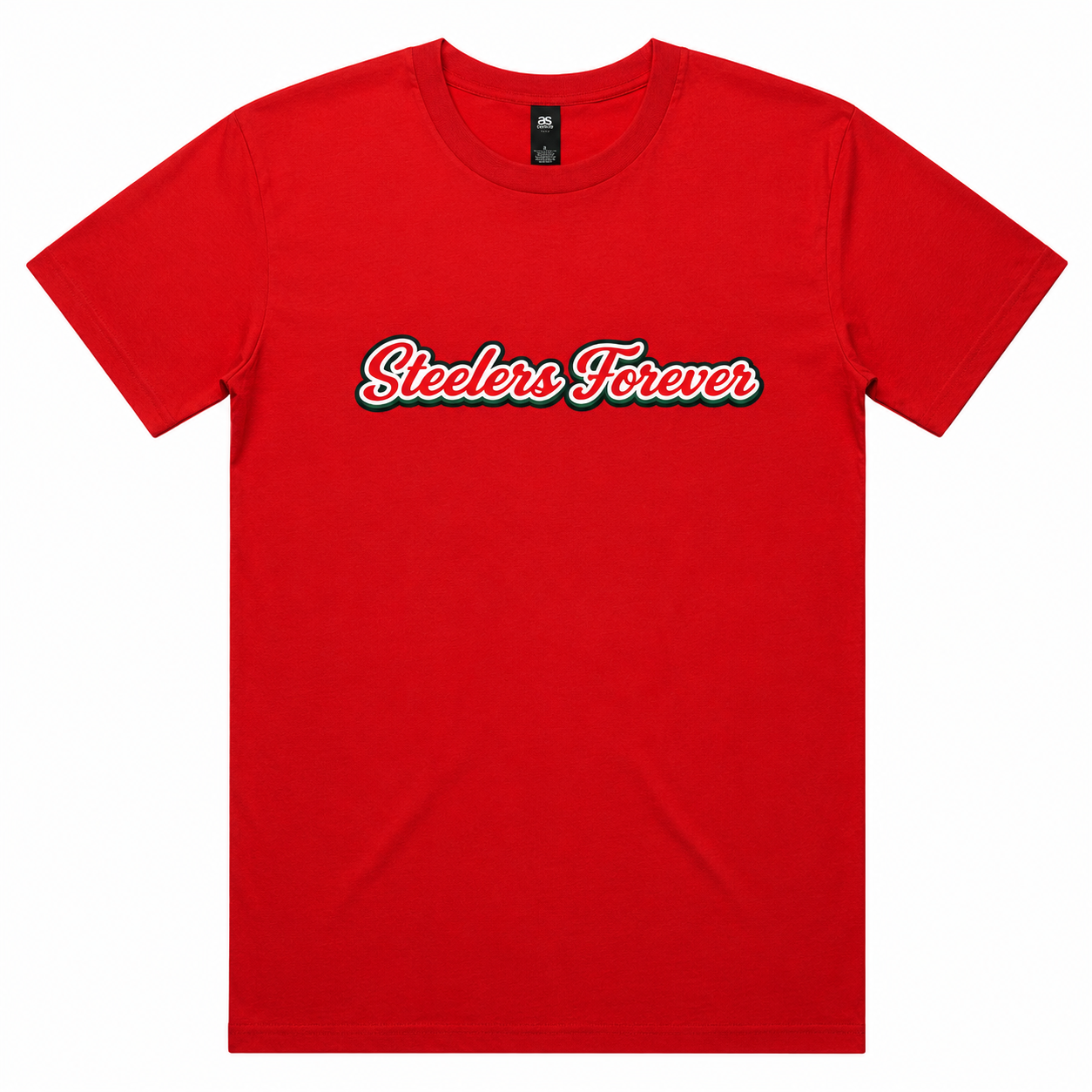 Steelers Forever Red Mens T-Shirt