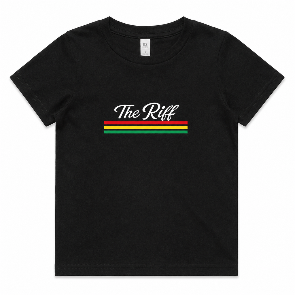 The Riff Black Kid's Youth Sized T-Shirt