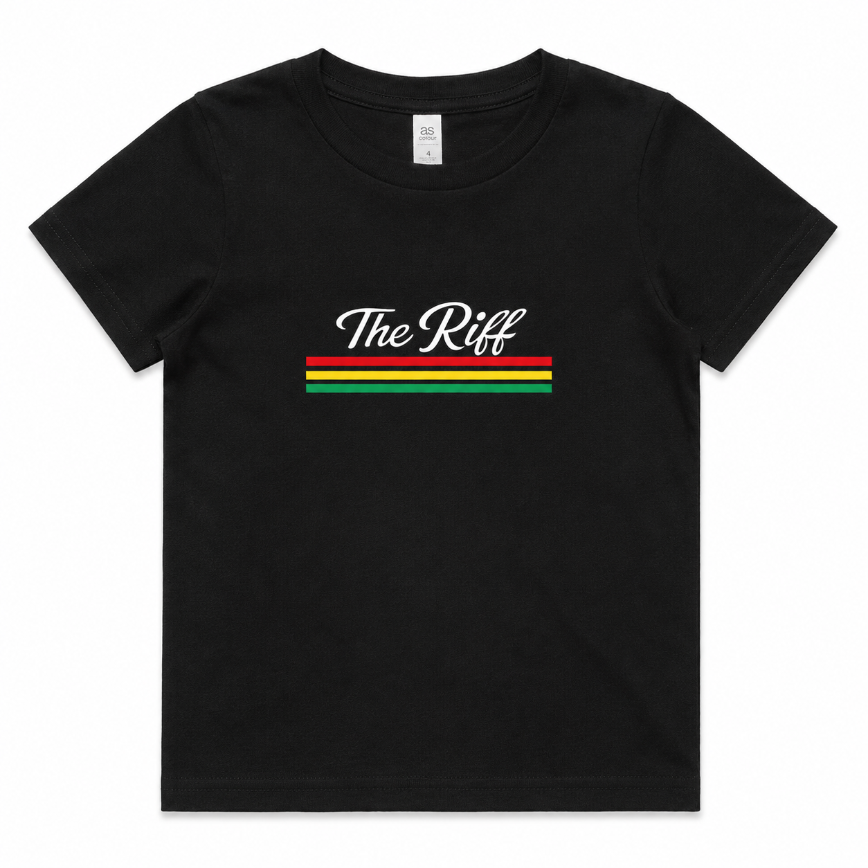The Riff Black Kid's Youth Sized T-Shirt