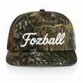 Fozball Tree Camo Unstructured Cotton Snapback Cap