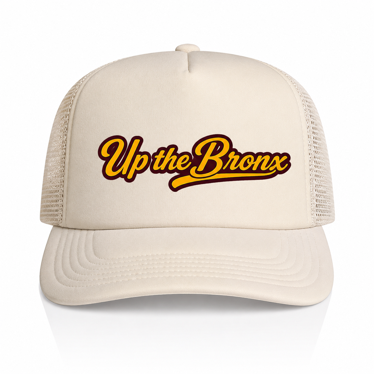 Up the Bronx Mesh Back Bone Foam Trucker Cap