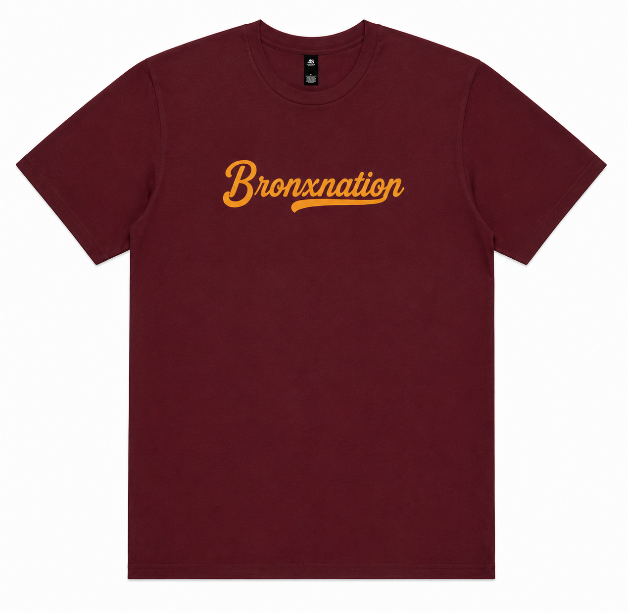Bronxnation Maroon Mens T-Shirt