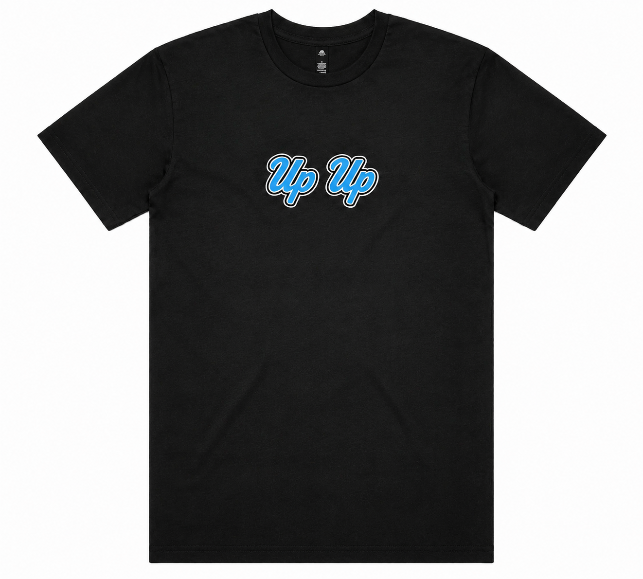 Up Up Black Mens T-Shirt