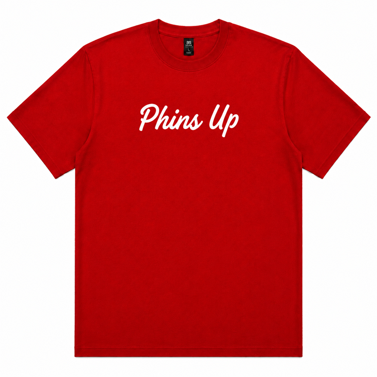 Phins Up Red Mens T-Shirt