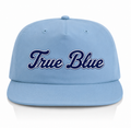True Blue Nylon Unstructured Snapback Cap