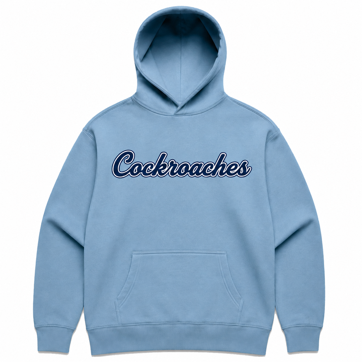Cockroaches Carolina Blue Mens Hoody