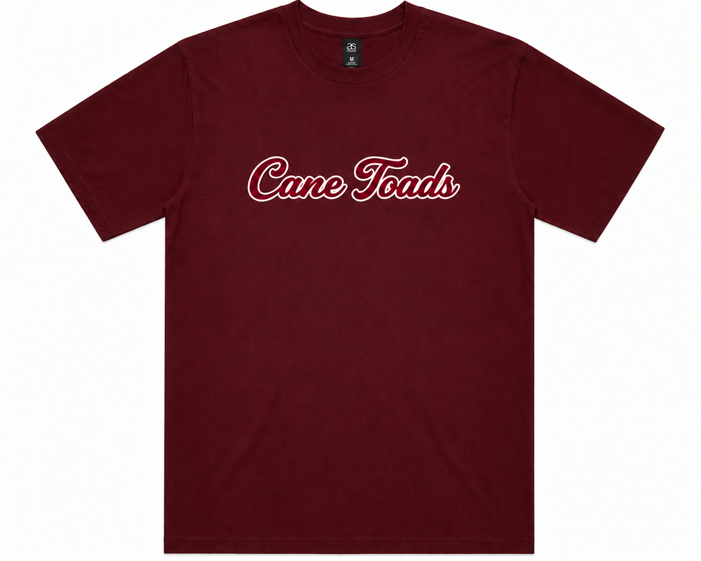 Cane Toads Maroon Mens T-Shirt