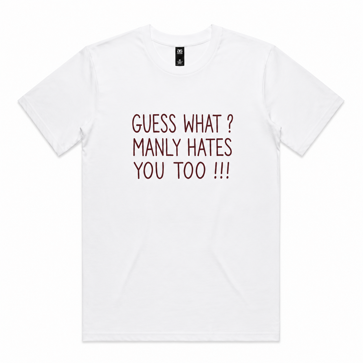 Guess What ? White Mens T-Shirt
