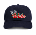 Up the Wahs 5 Panel Strap Back Midnight Blue Cap