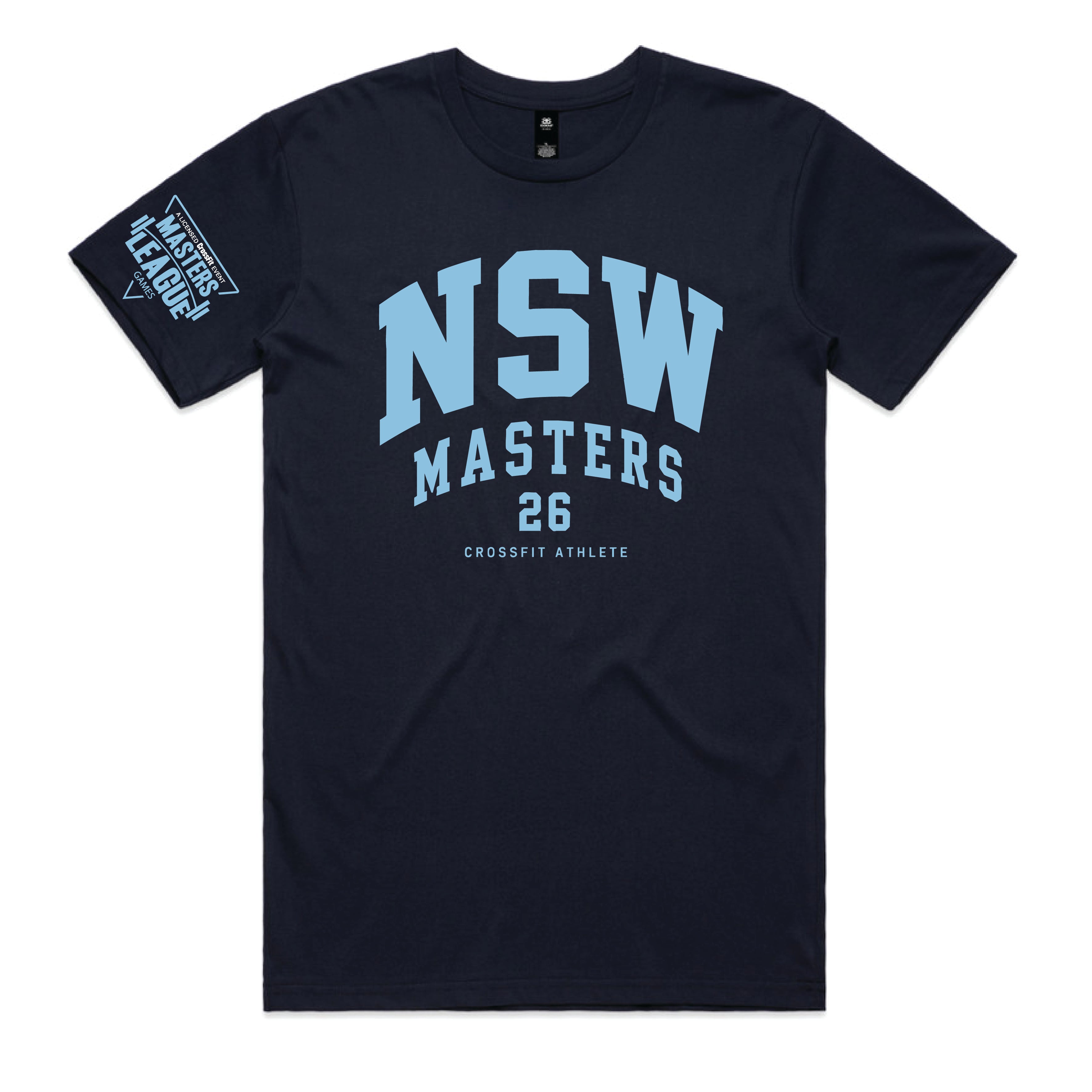 Staple Tee Navy - NSW Crossfit Masters PRE ORDER