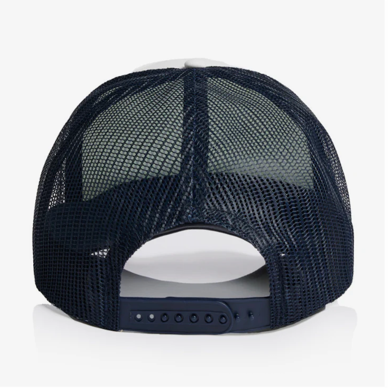 Up the Wahs Mesh Back Navy and White Trucker Cap