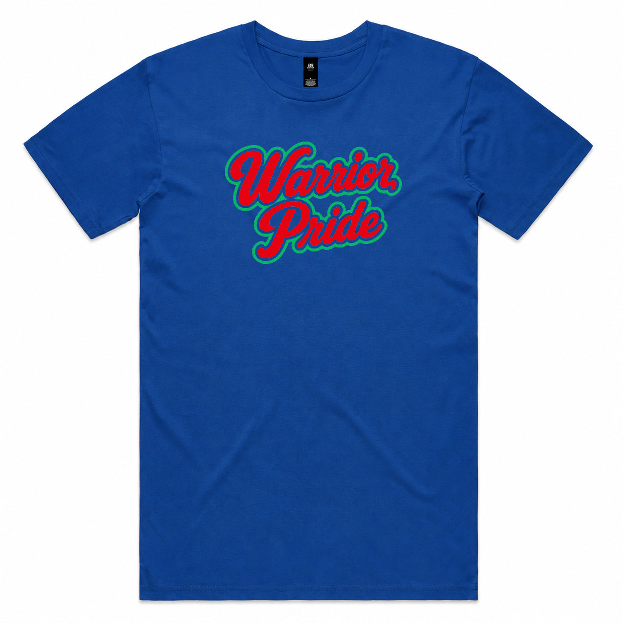 Warrior Pride Blue Mens T-Shirt