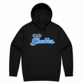 Up the Sharkies Black Mens Hoody