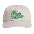 The Green Machine Bone Unstructured Strapback Cap