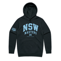 Stencil Navy Hoody - NSW Crossfit Masters PRE ORDER