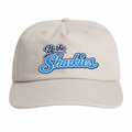 Up the Sharkies Bone Unstructured Strapback Cap