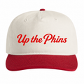 Up The Phins 5 Panel Snap Back Two Tone Cardinal Natural Cap