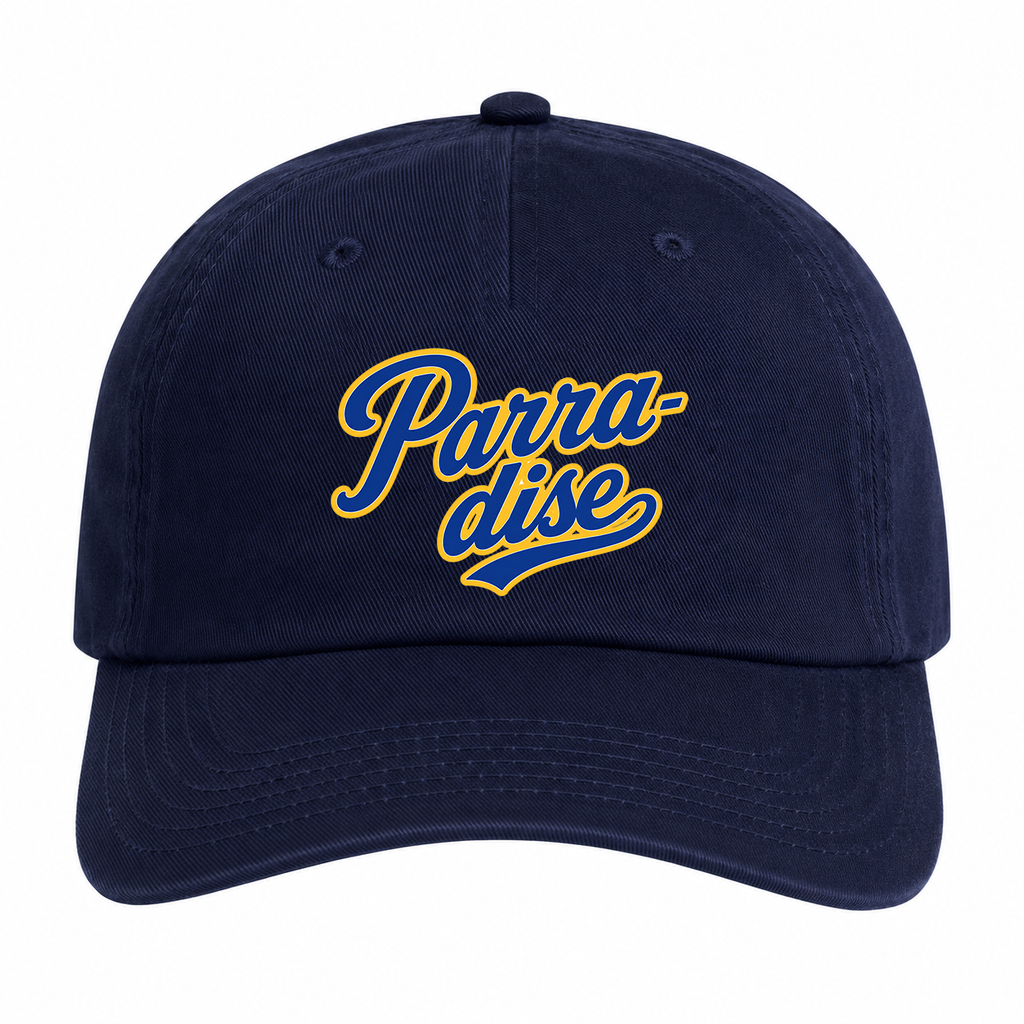 Parra-dise Midnight Blue Unstructured Strapback Cap