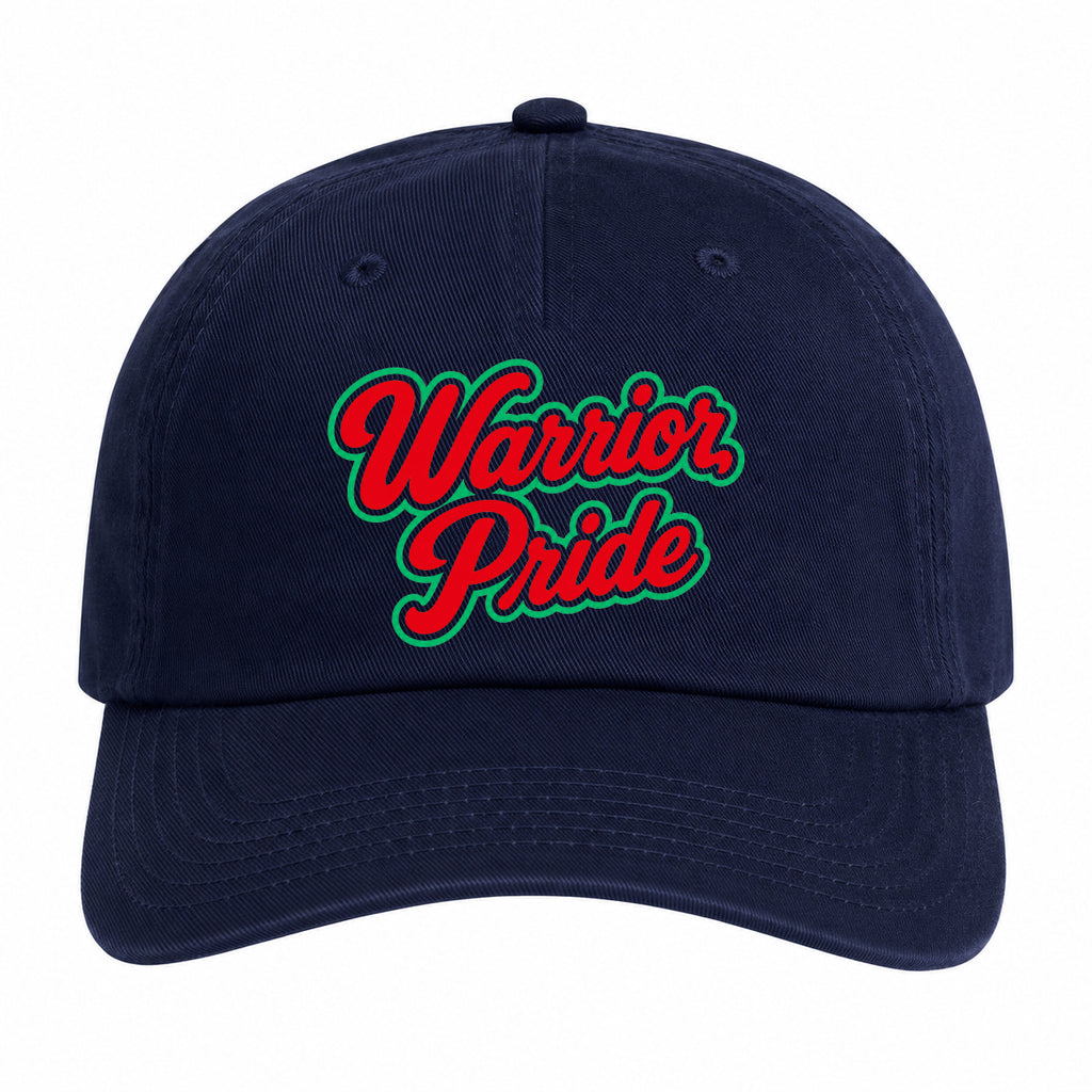 Warrior Pride Midnight Blue Unstructured Strapback Cap