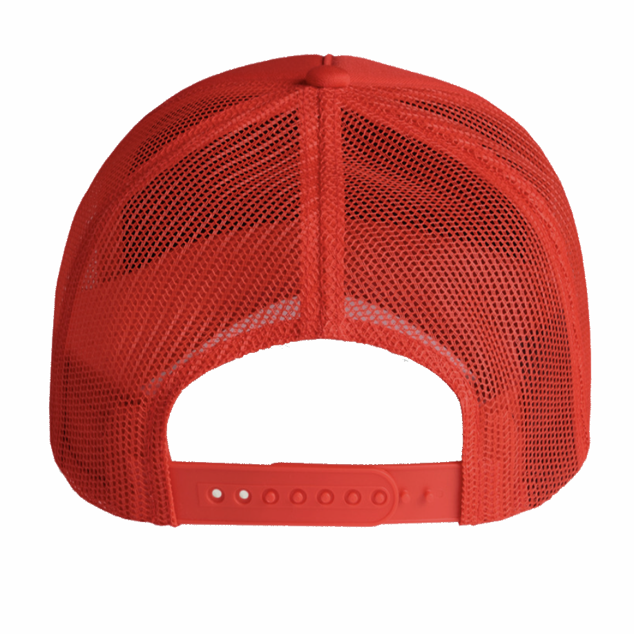 Up the Saints Mesh Back Red Trucker Cap