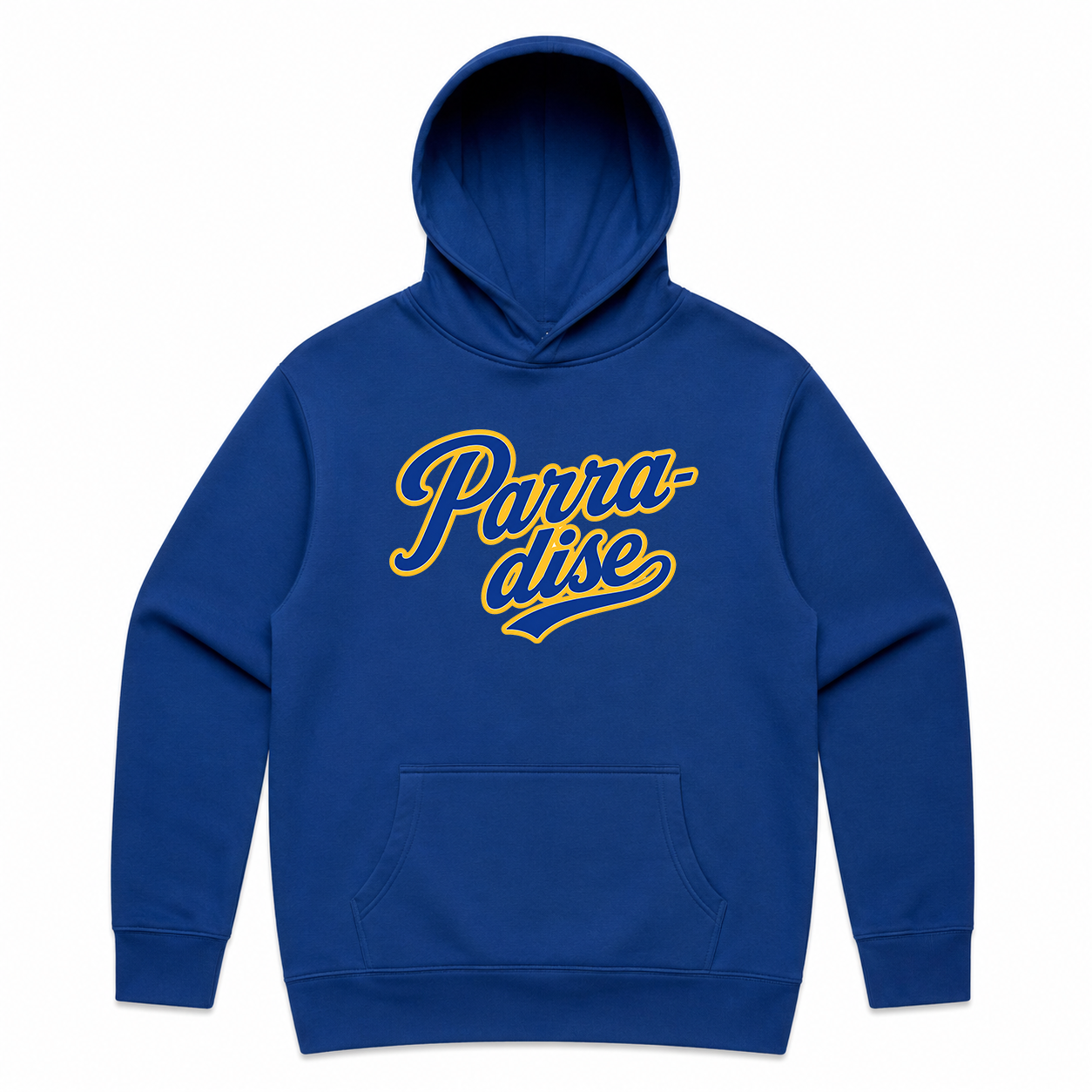 Parra-dise Oversized Cobalt Blue Mens Hoody
