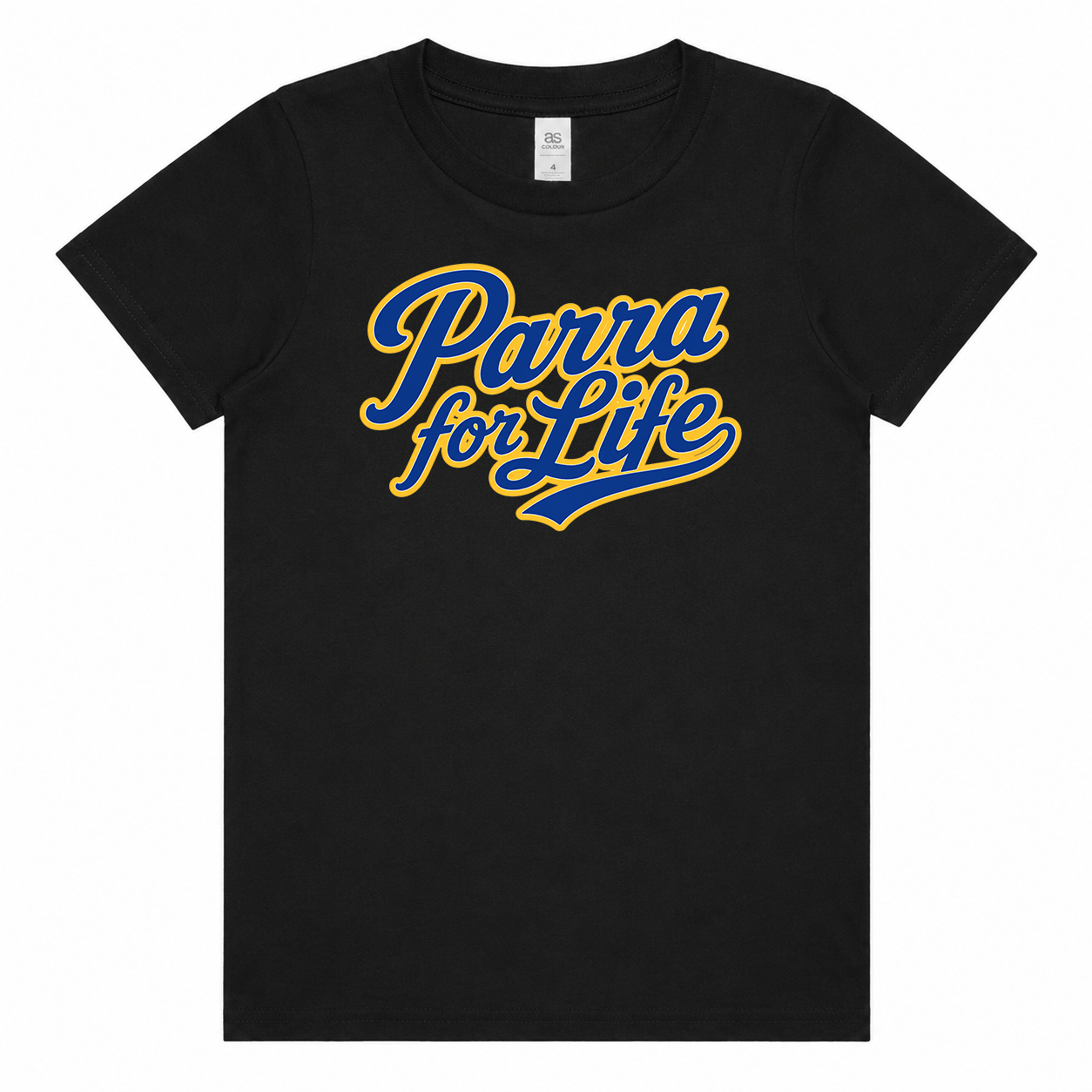Parra for Life Black Kid's Youth Sized T-Shirt