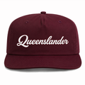 Queenslander Maroon Nylon Unstructured Snapback Cap