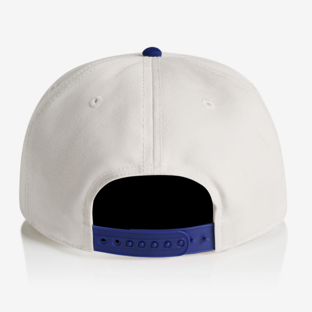 Dogs of War 5 Panel Snap Back Two Tone Liberty Natural Cap