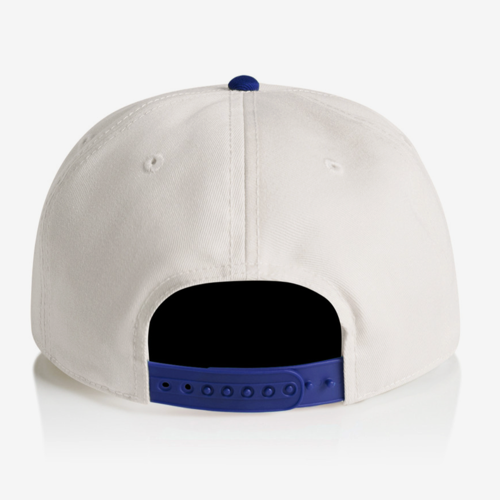 Doggies 5 Panel Snap Back Two Tone Liberty Natural Cap