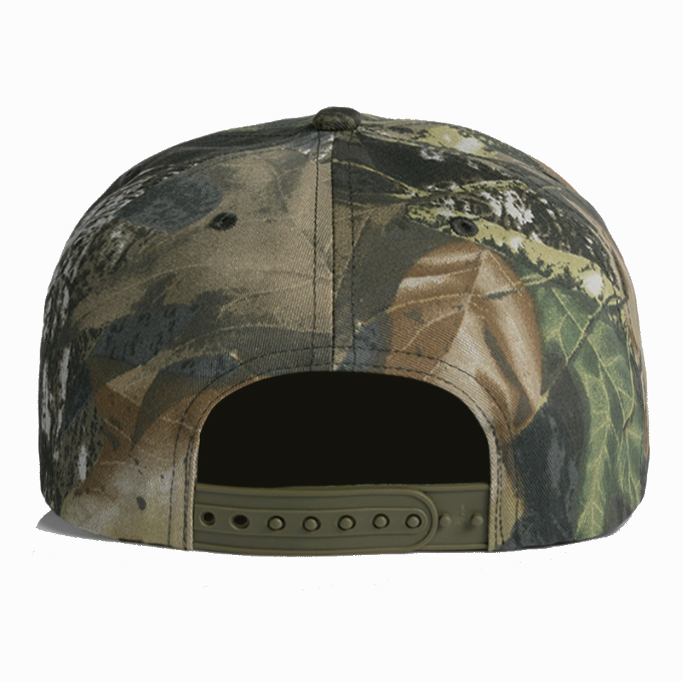 Fozball Tree Camo Unstructured Cotton Snapback Cap