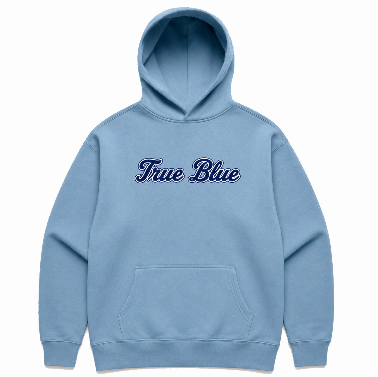 True Blue Carolina Blue Mens Hoody