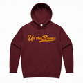 Up the Bronx Maroon Mens Hoody