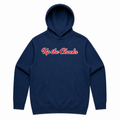 Up the Chooks Cobalt Blue Mens Hoody