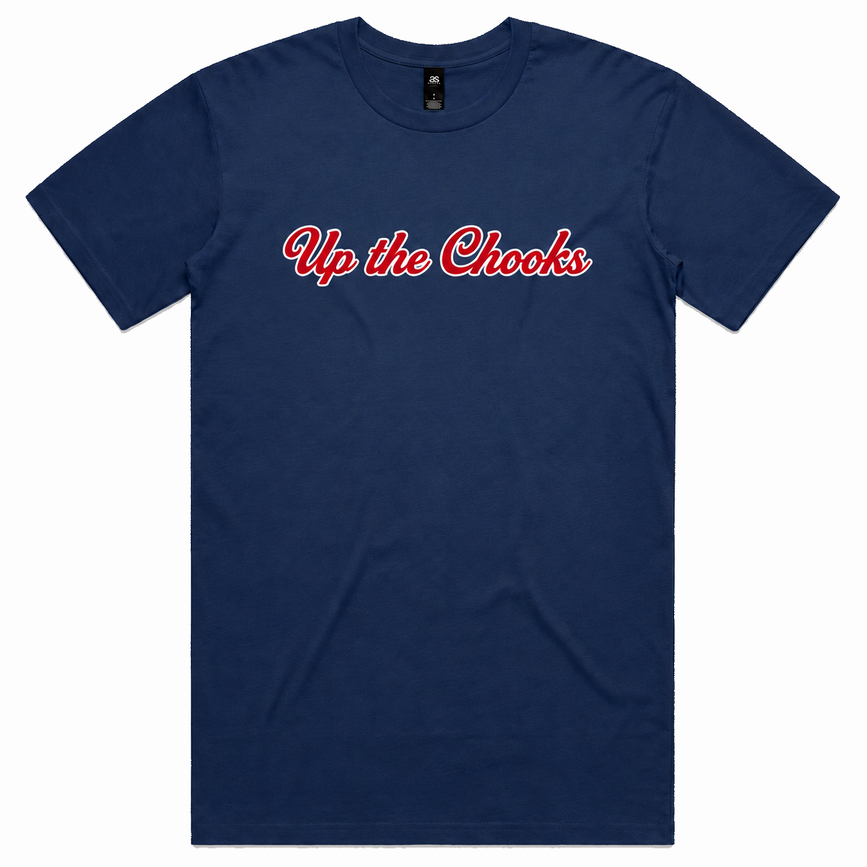 Up The Chooks Cobalt Blue Mens T-Shirt