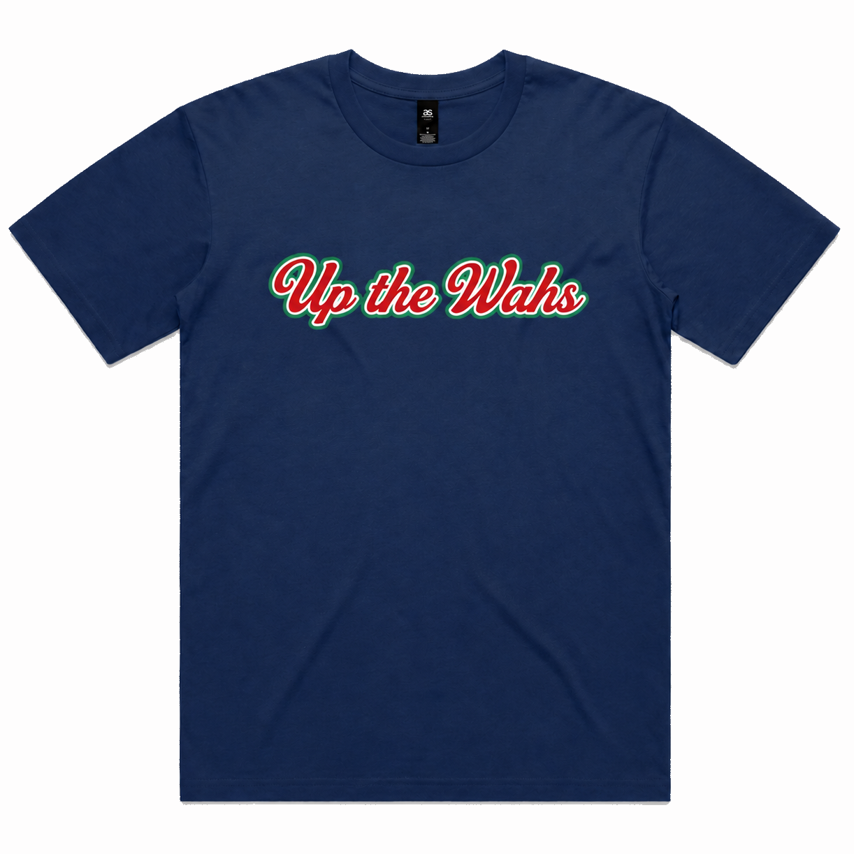 Up The Wahs Cobalt Blue Mens T-Shirt