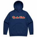 Up the Wahs Cobalt Blue Mens Hoody
